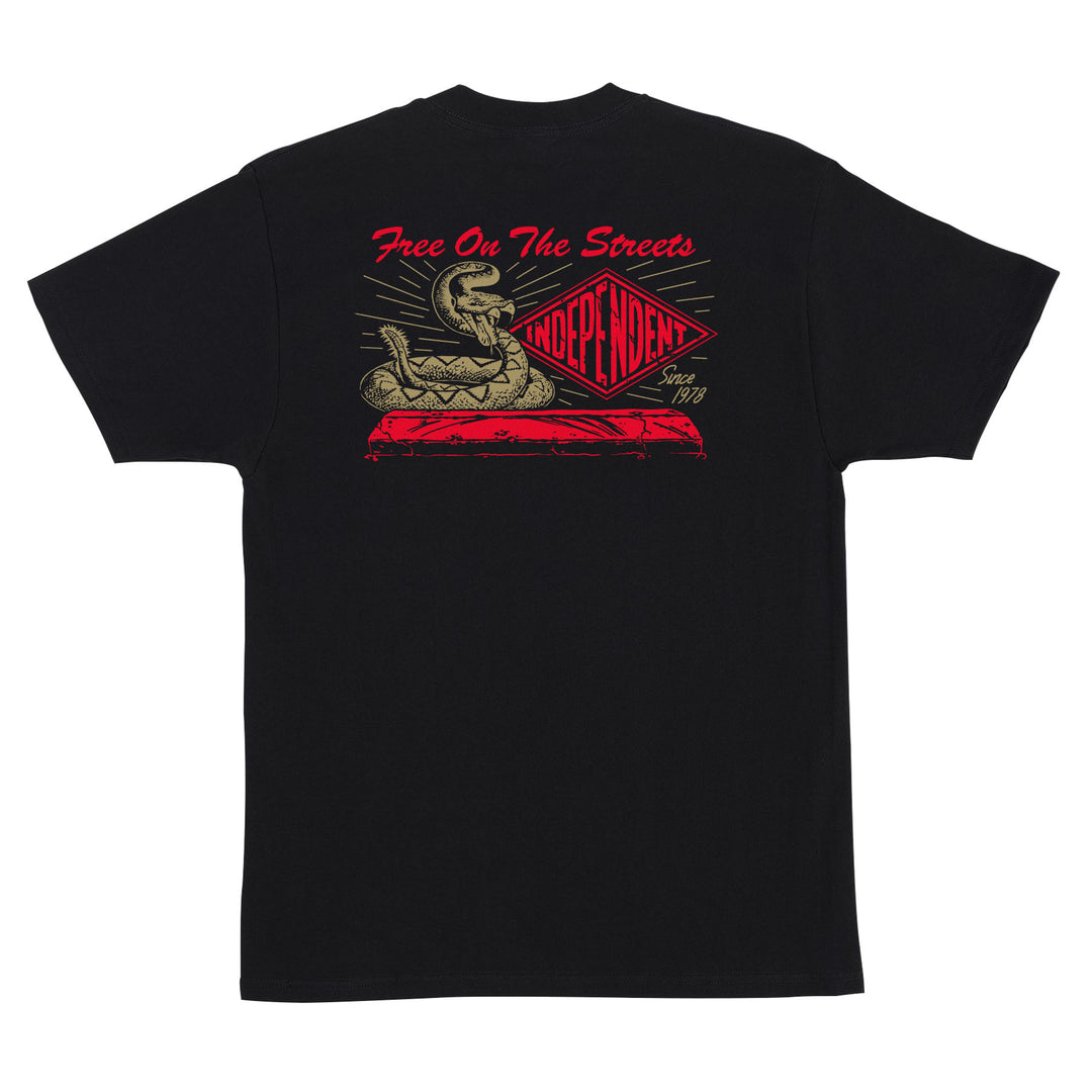 INDEPENDENT Snake Bite Tee Black