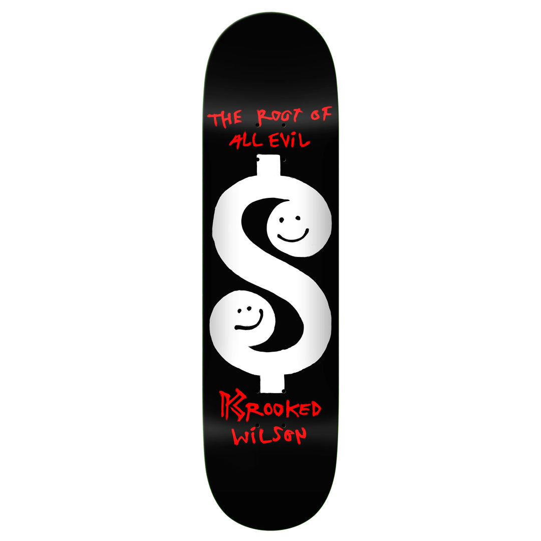 KROOKED Wilson Root Skateboard Deck 8.5