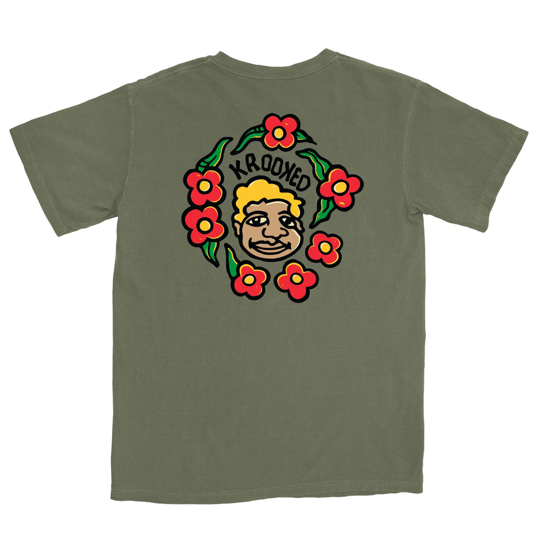 KROOKED MG Premium Tee Moss