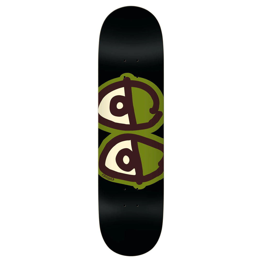 KROOKED Team Eyes Black Deck 8.5