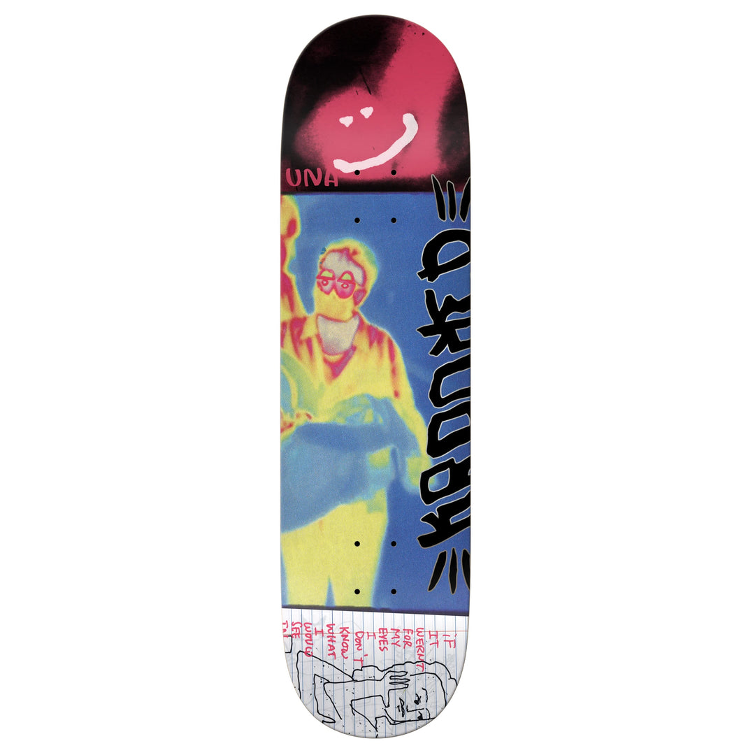 KROOKED Una Infrared Skateboard Deck 8.28