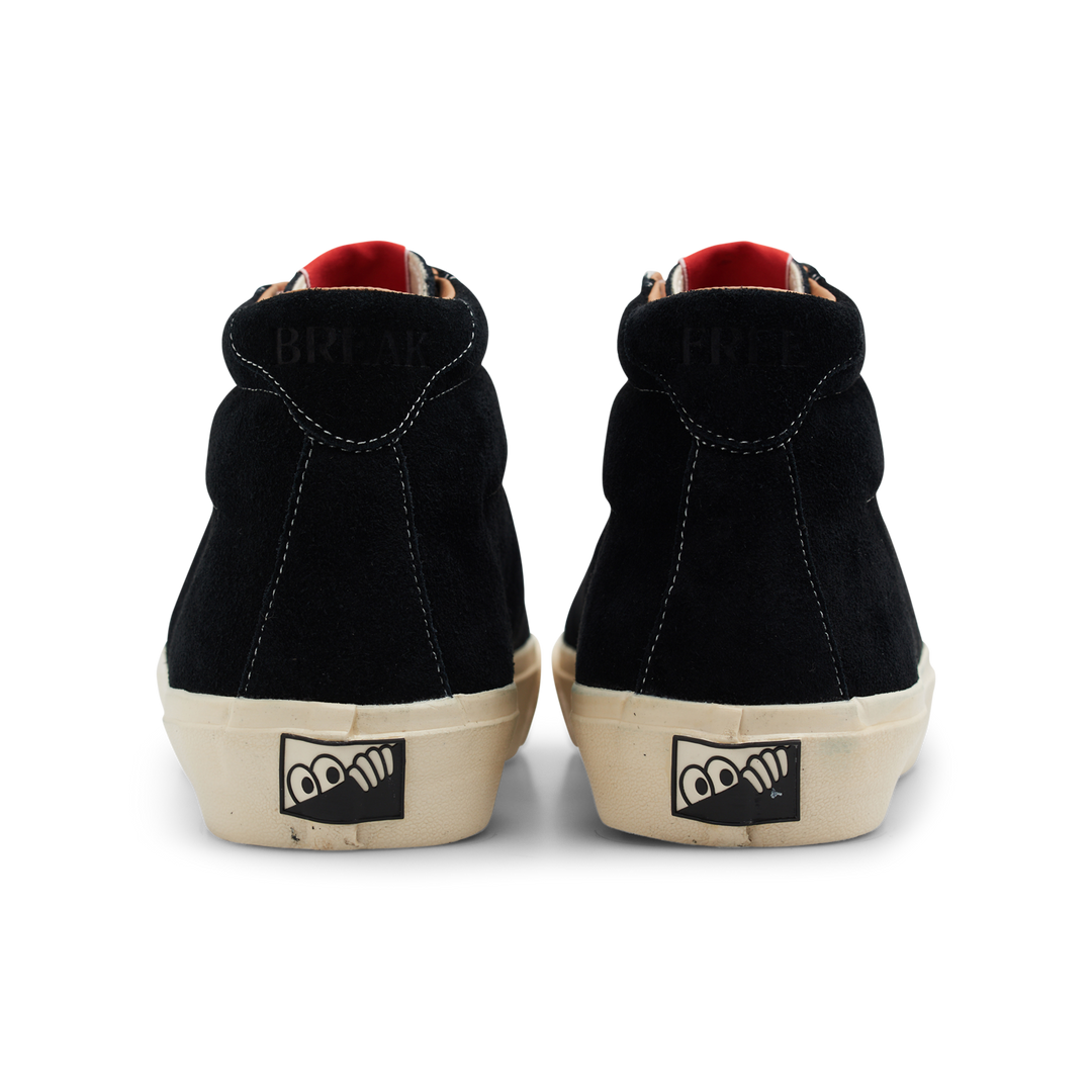 LAST RESORT AB VM001-Hi Suede Black/White Shoes