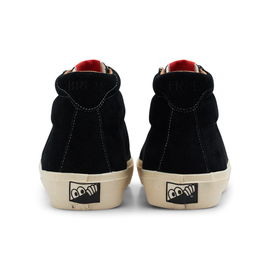 LAST RESORT AB VM001-Hi Suede Black/White Shoes