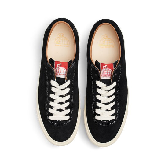 LAST RESORT AB VM001-Lo Suede Black/White Shoes