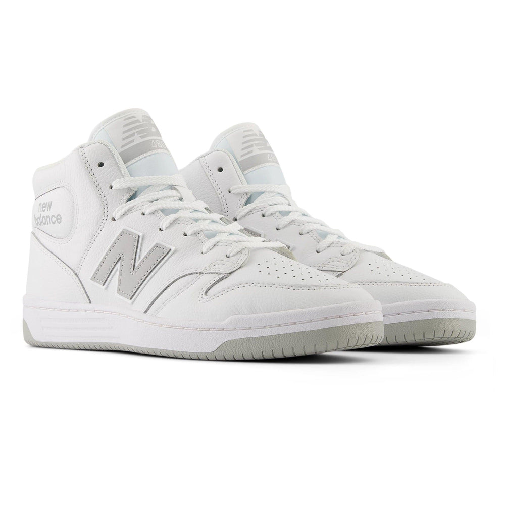NEW BALANCE NUMERIC 480 High White/Grey - Impact Skate