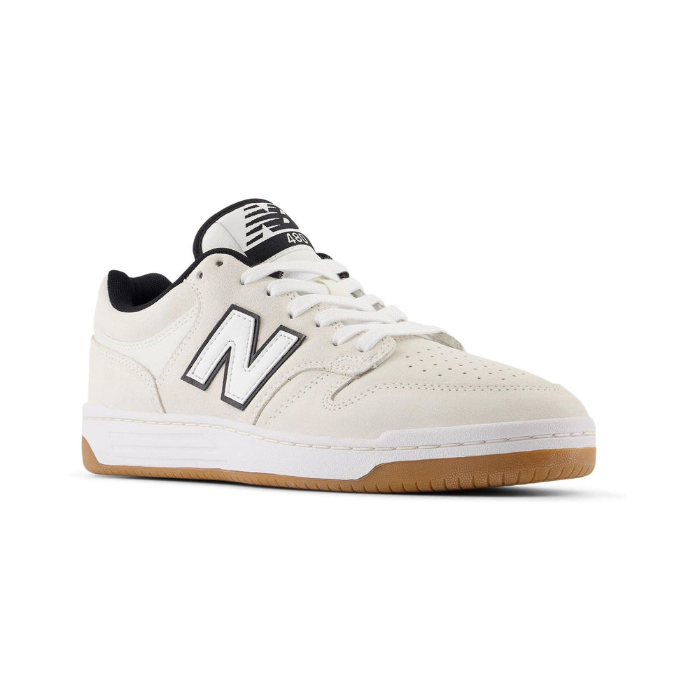 NEW BALANCE NUMERIC 480 White/Black - Impact Skate