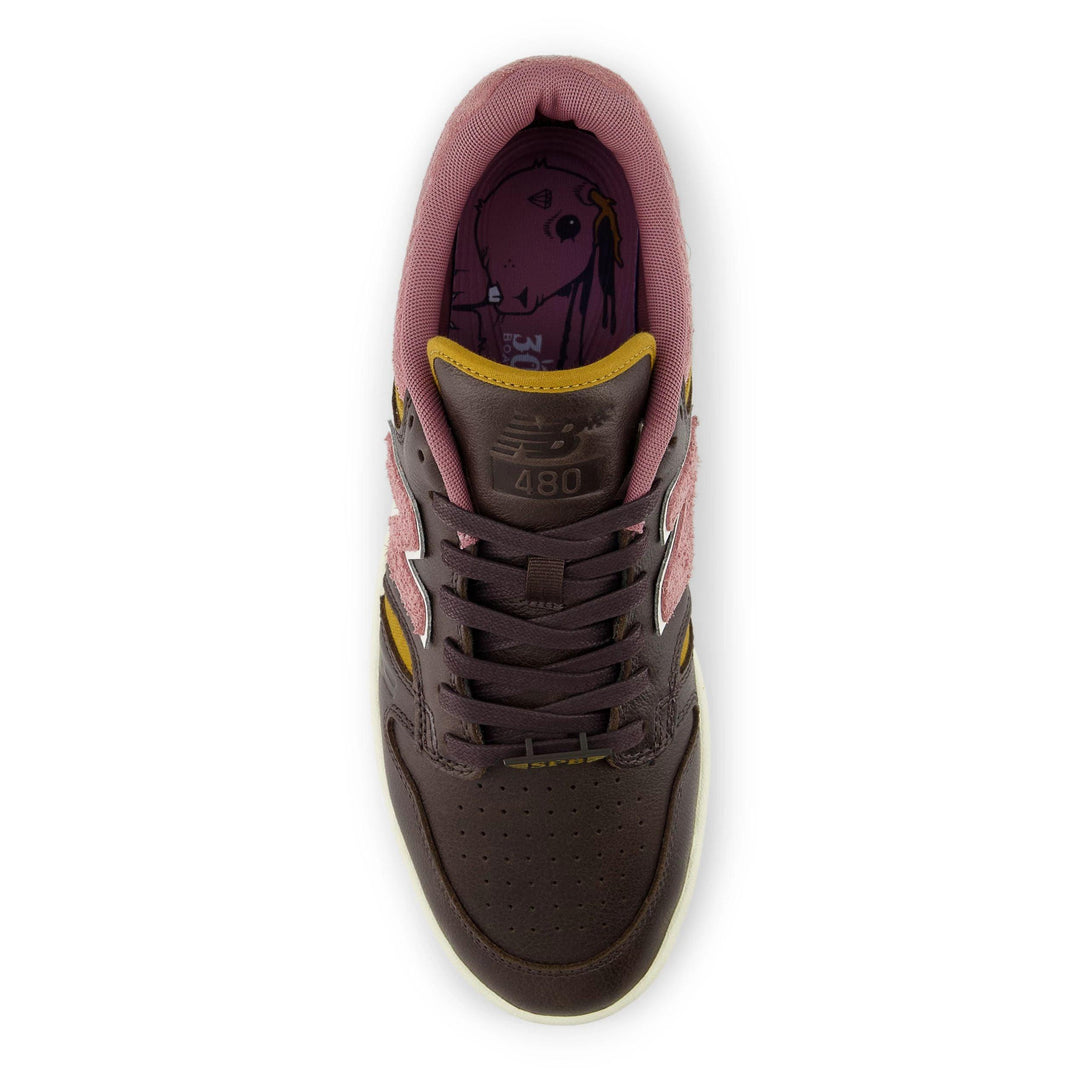 NEW BALANCE NUMERIC x 303 x JEREMY FISH 480 Brown/Pink - Impact Skate