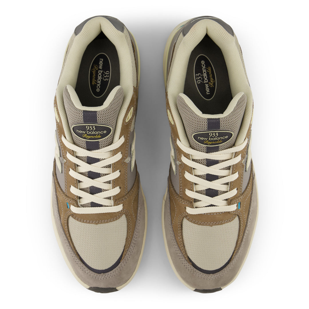 NEW BALANCE NUMERIC Reynolds 933 (Grey Days) Grey/Blue Shoes