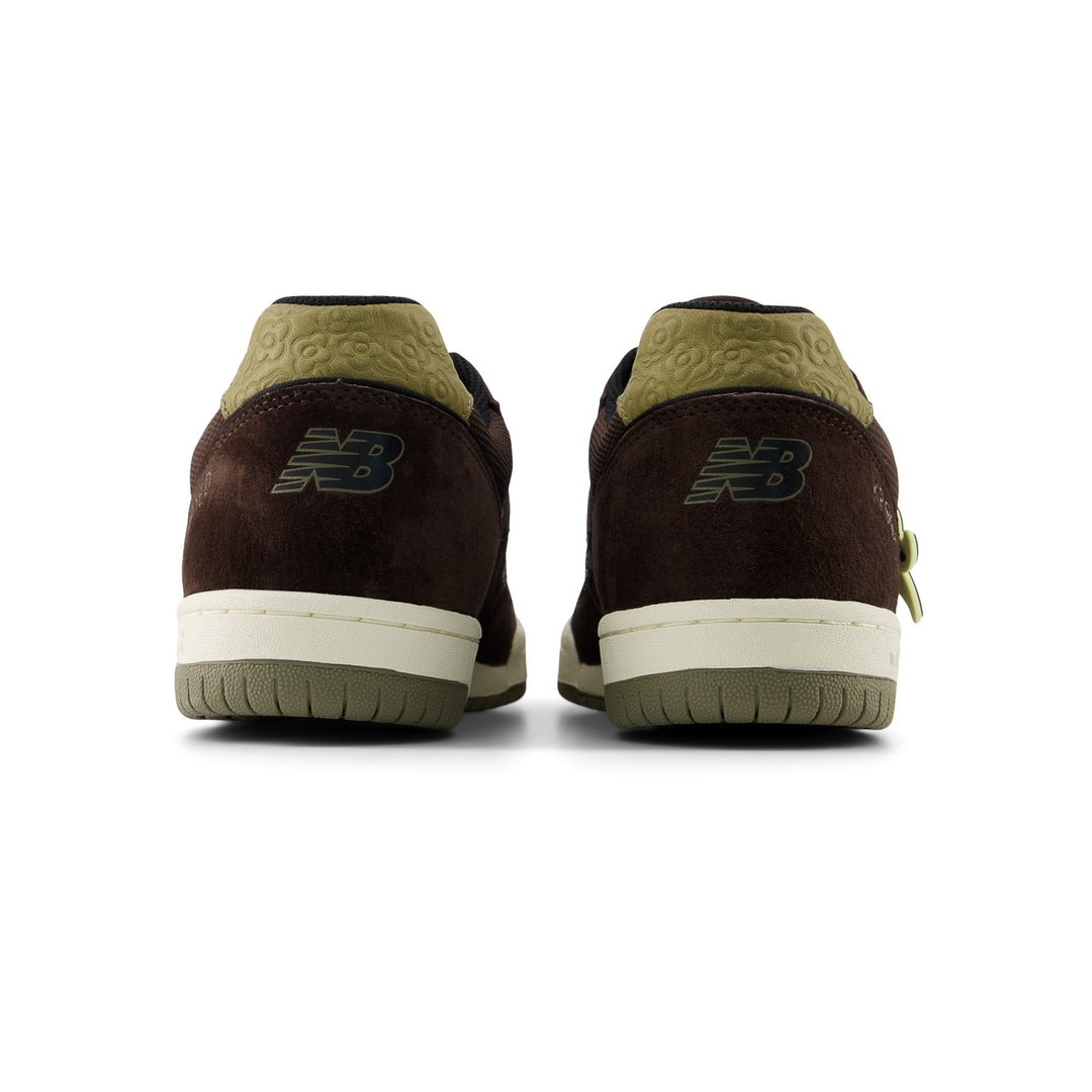 NEW BALANCE NUMERIC Krooked Knox 600 Shoes Brown/Green