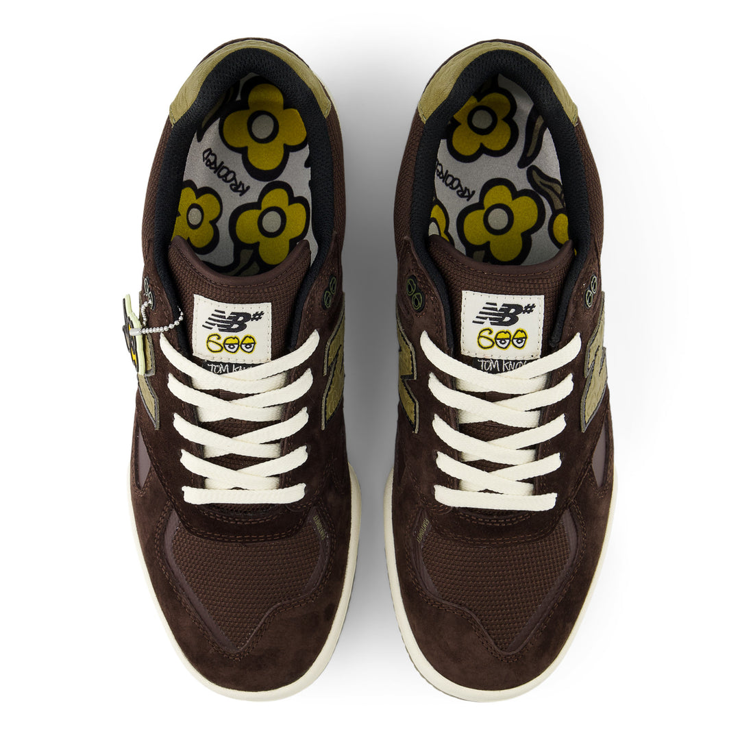NEW BALANCE NUMERIC Krooked Knox 600 Shoes Brown/Green