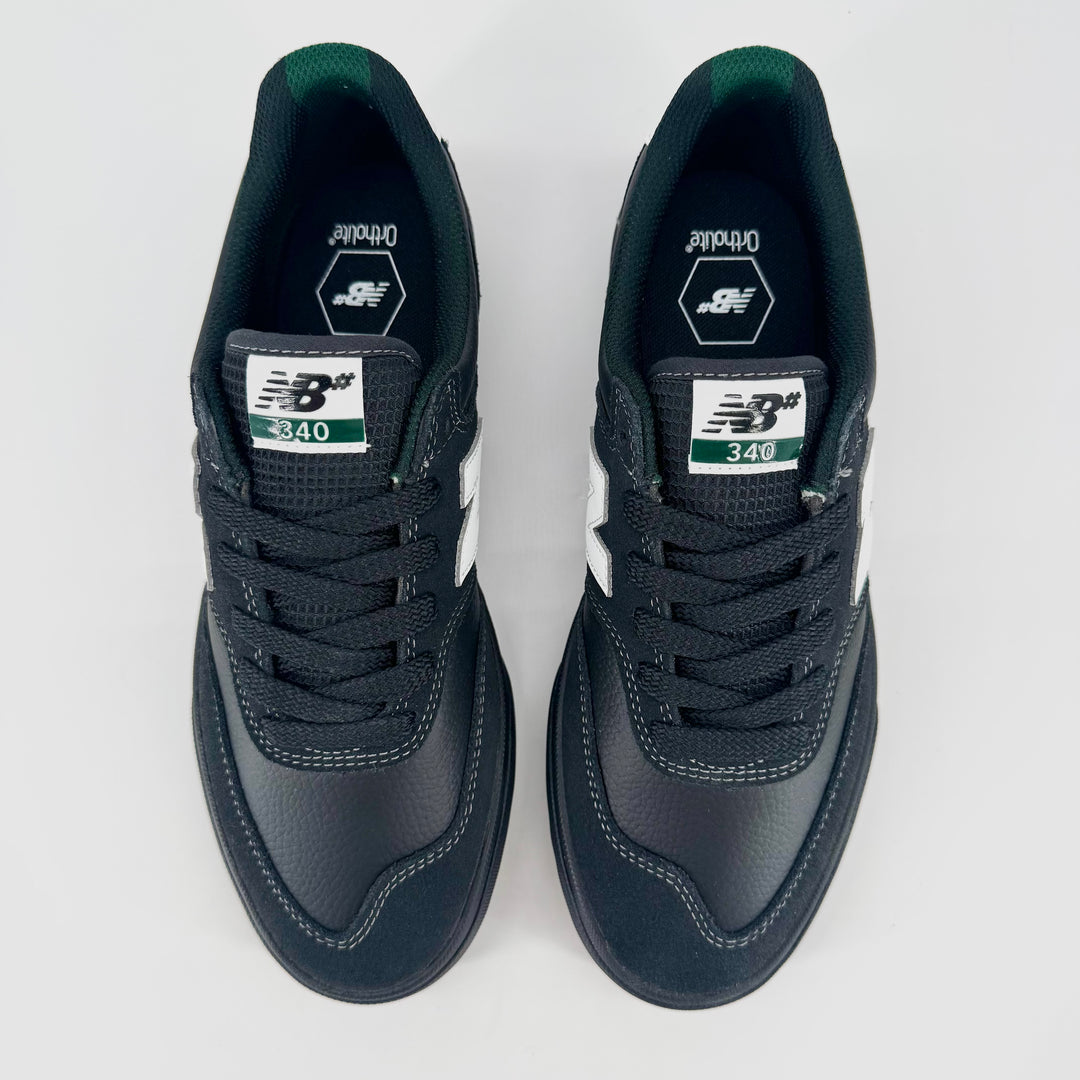 NEW BALANCE NUMERIC 340 Black/White Shoes