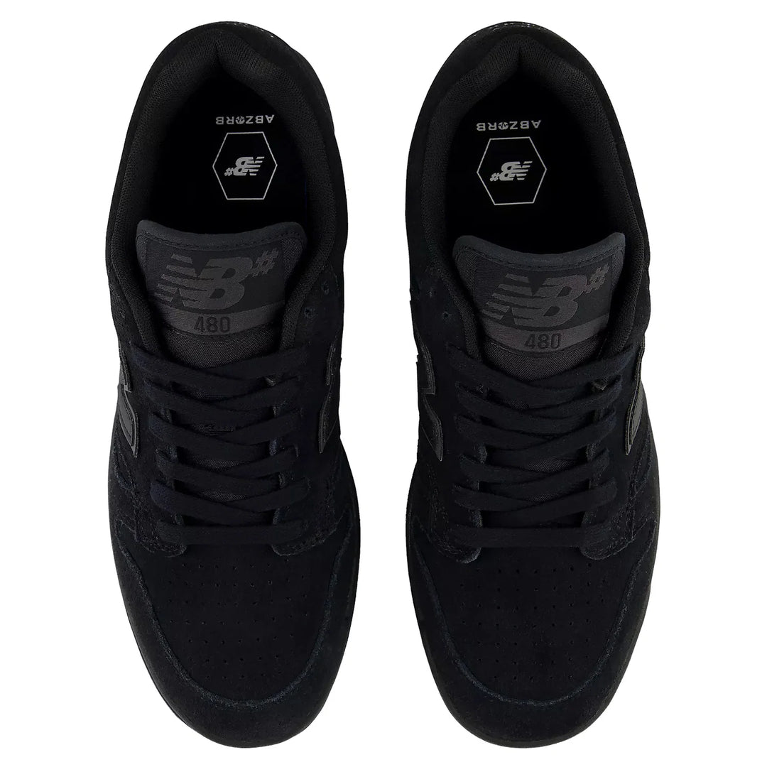 NEW BALANCE NUMERIC 480 Black/Black Shoes