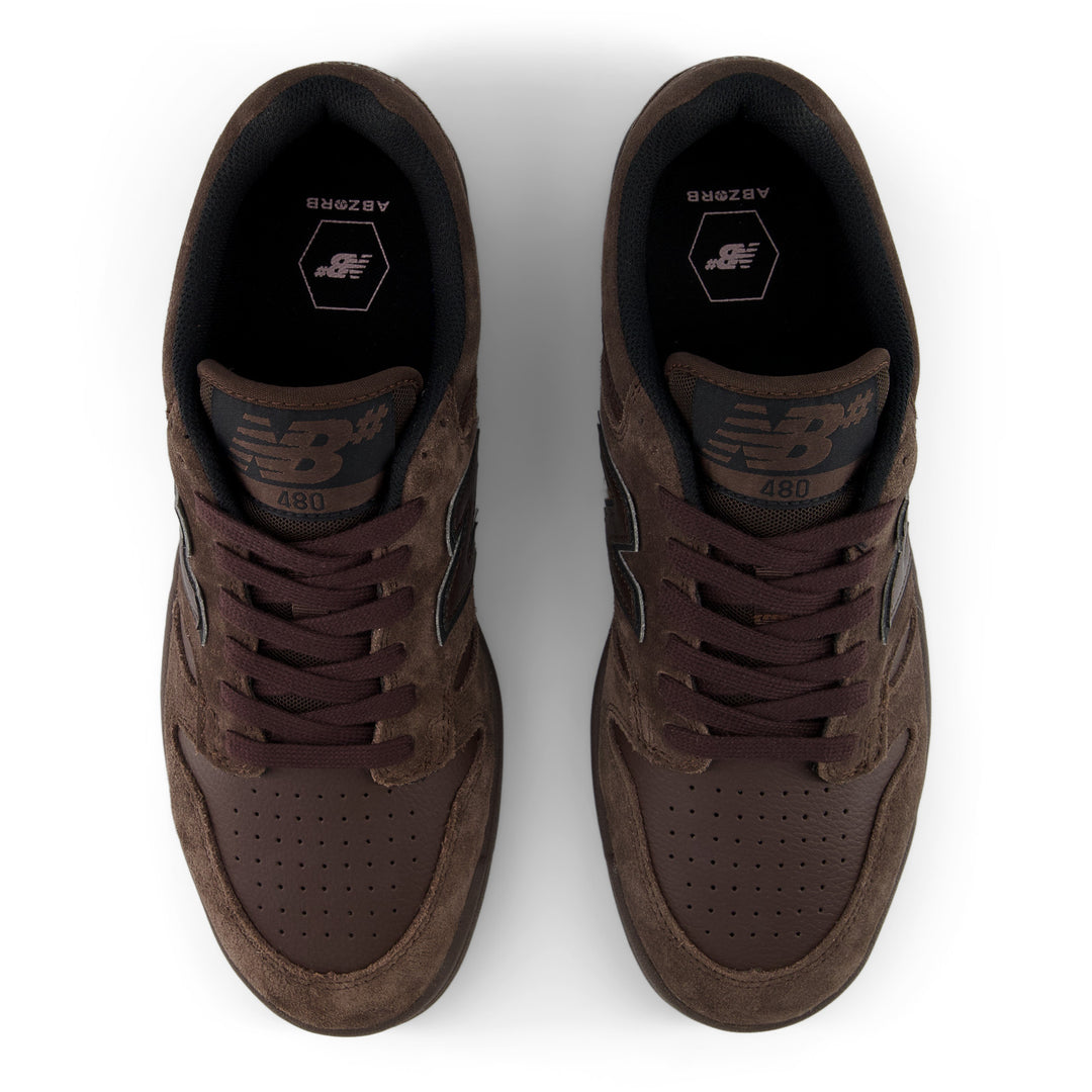 NEW BALANCE NUMERIC 480 Shoes Brown/Brown