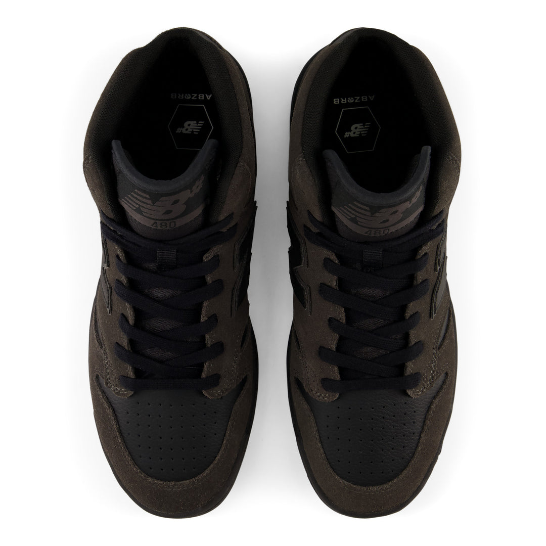 NEW BALANCE NUMERIC 480 High Grey/Black Shoes