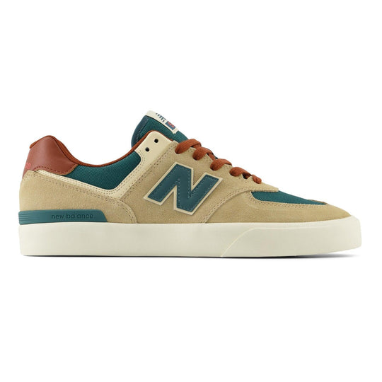NEW BALANCE NUMERIC 574 Vulc Brown/Green