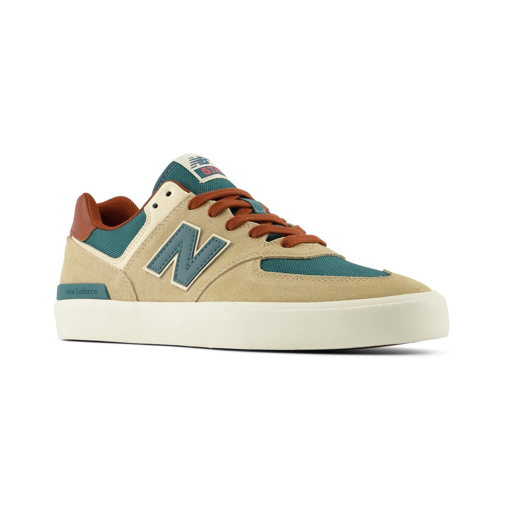 NEW BALANCE NUMERIC 574 Vulc Brown/Green