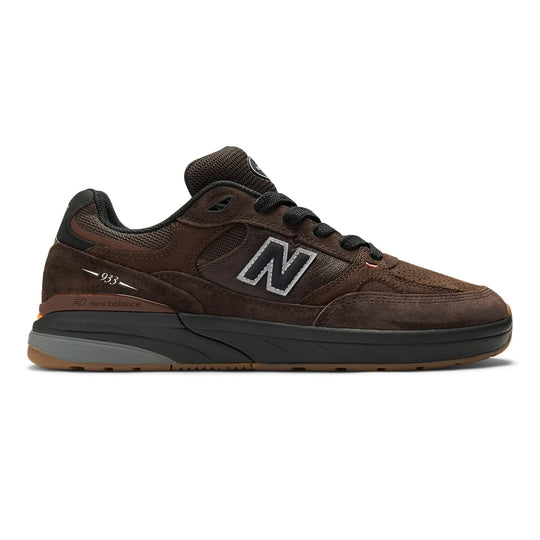 NEW BALANCE NUMERIC Reynolds 933 Brown/Black Skateboard Shoes
