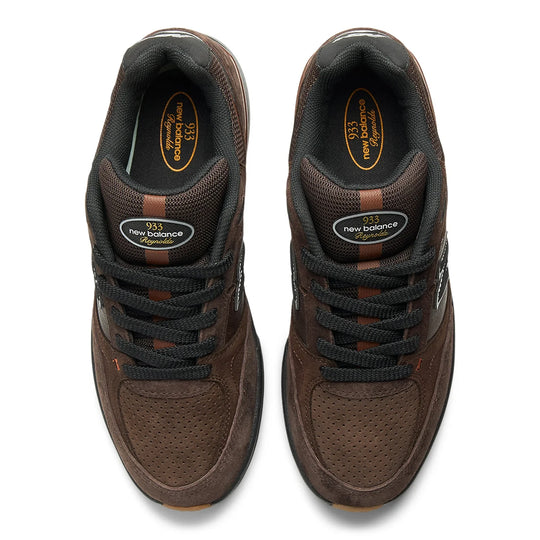 NEW BALANCE NUMERIC Reynolds 933 Brown/Black Skateboard Shoes