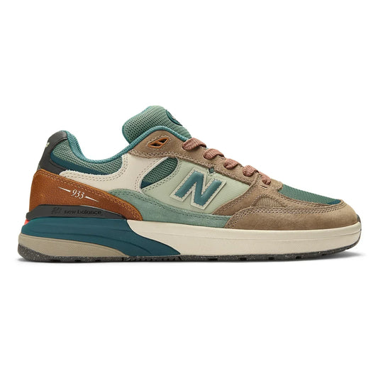NEW BALANCE NUMERIC Andrew Reynolds 933 Brown/Green Shoes
