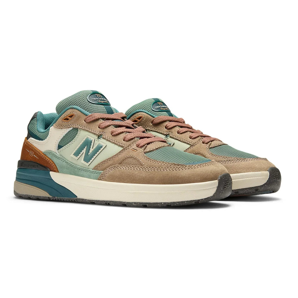 NEW BALANCE NUMERIC Andrew Reynolds 933 Brown/Green Shoes