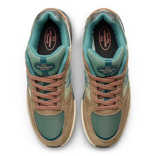 NEW BALANCE NUMERIC Andrew Reynolds 933 Brown/Green Shoes