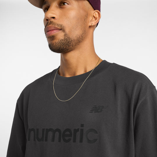 NEW BALANCE NUMERIC Cotton Tee Faded Black