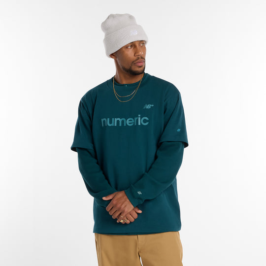 NEW BALANCE NUMERIC Cotton Tee Medusa Green