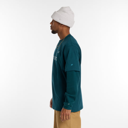 NEW BALANCE NUMERIC Cotton Tee Medusa Green