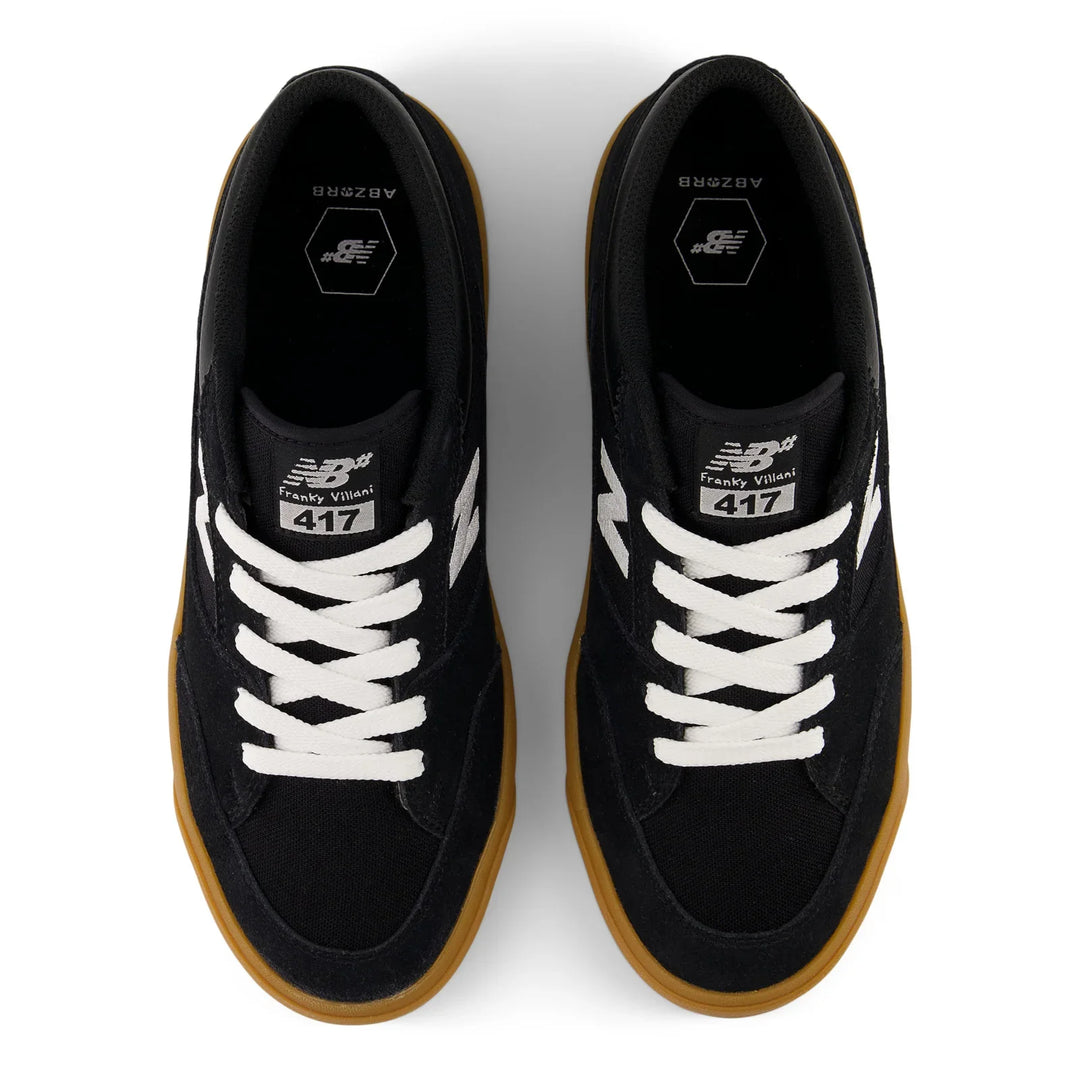 NEW BALANCE NUMERIC Franky 417 Black/White Shoes