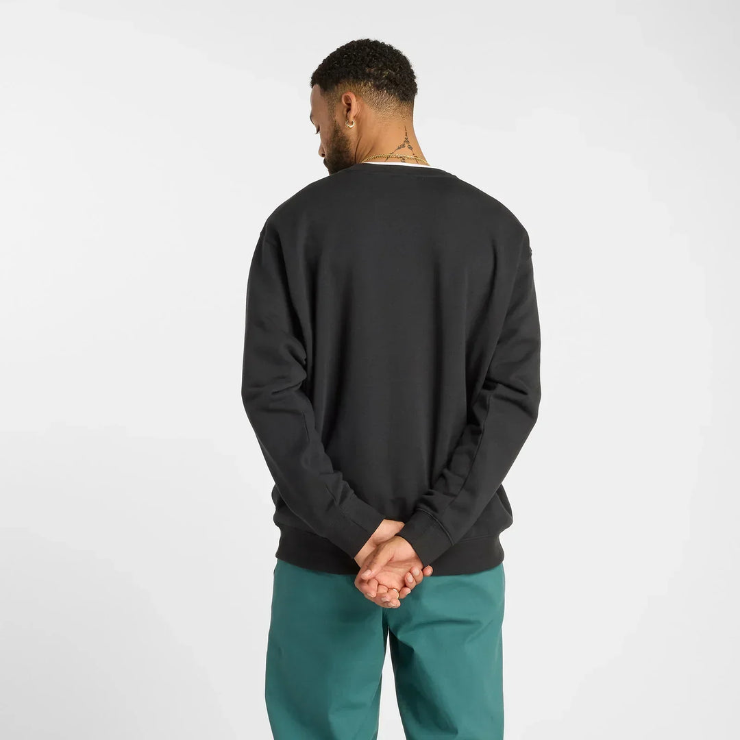 NEW BALANCE NUMERIC French Terry Crewneck Black