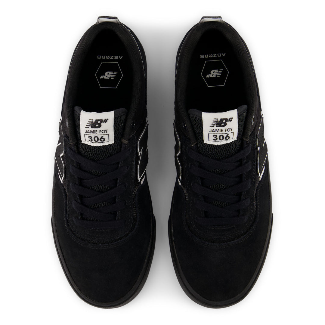 NEW BALANCE NUMERIC Jamie Foy 306 Black/White Shoes