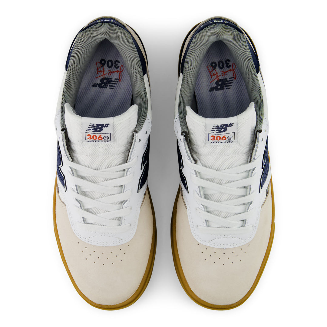 NEW BALANCE NUMERIC Foy 306 Cup White/Blue Shoes