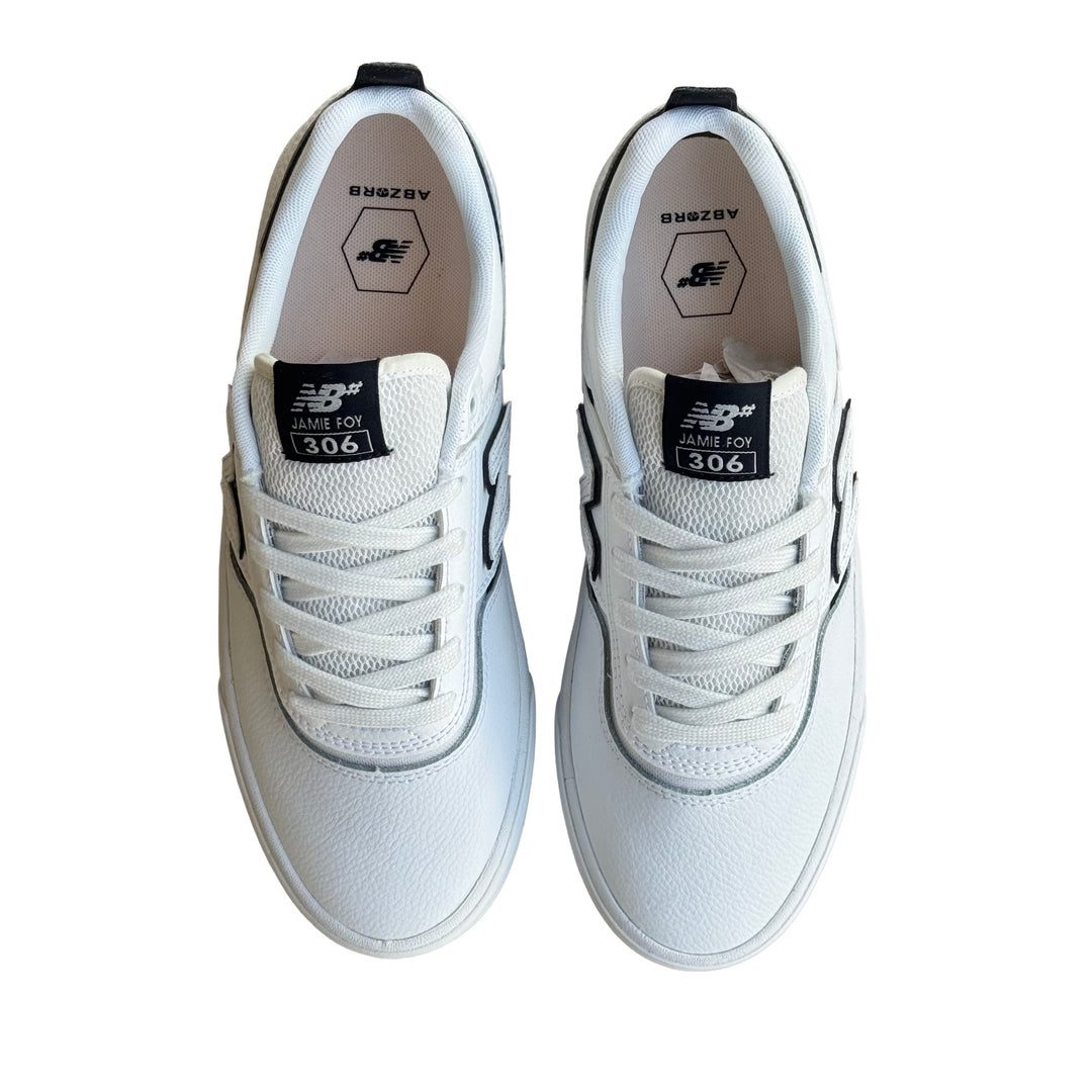 NEW BALANCE NUMERIC Foy 306 White/Black Shoes