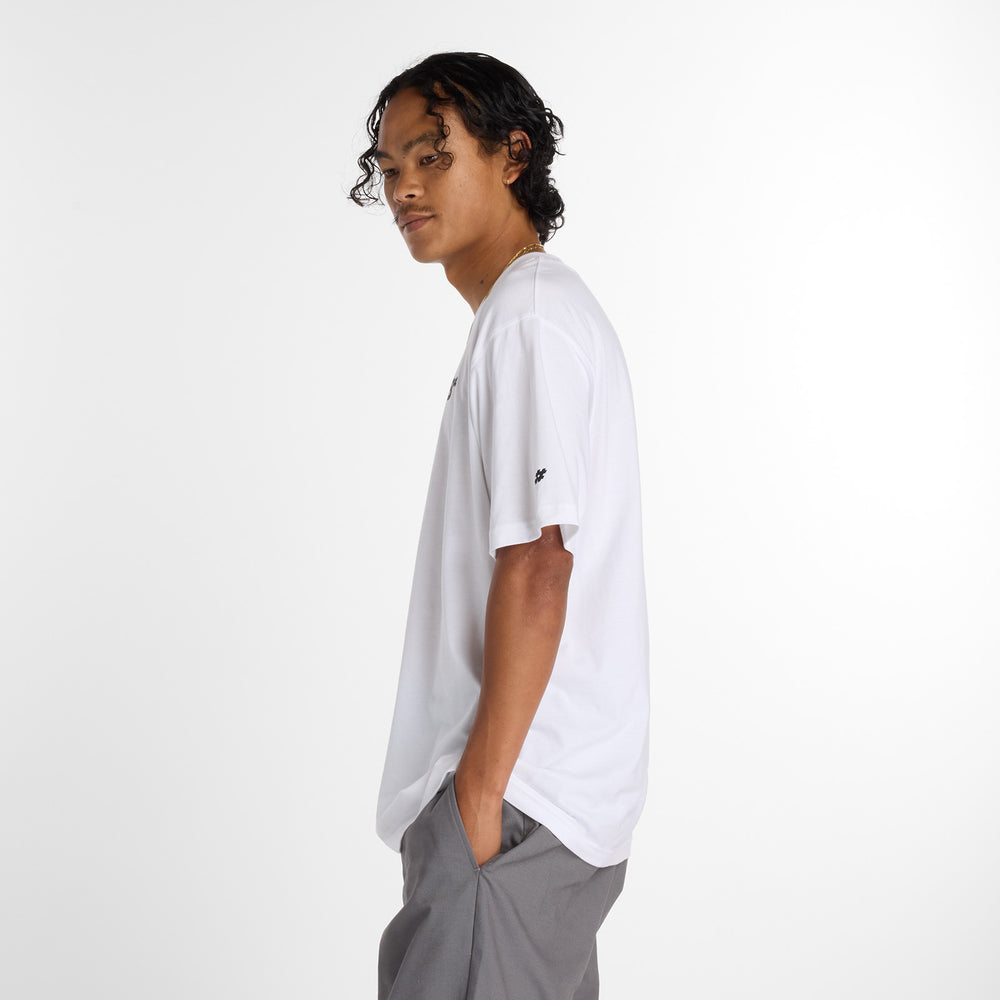 NEW BALANCE NUMERIC Small Logo Tee White