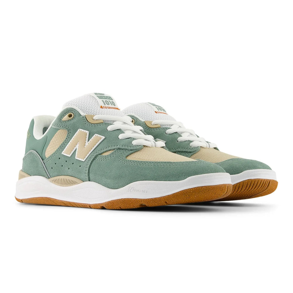 NEW BALANCE NUMERIC Tiago 1010 Green/Beige Skateboard Shoes