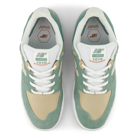 NEW BALANCE NUMERIC Tiago 1010 Green/Beige Skateboard Shoes