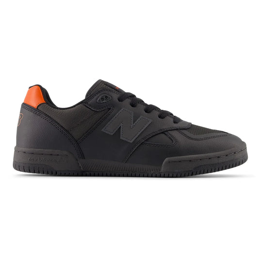 NEW BALANCE NUMERIC Knox 600 Black/Orange Skateboard Shoes