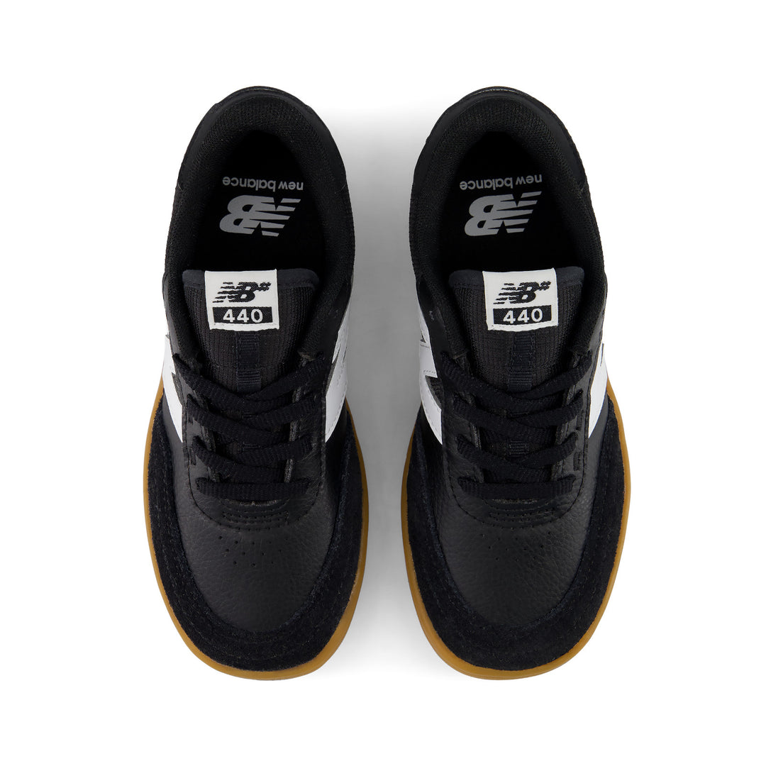NEW BALANCE NUMERIC Youth 440V2 Black/White Shoes