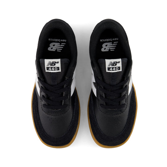 NEW BALANCE NUMERIC Youth 440V2 Black/White Shoes