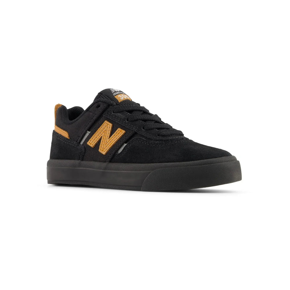 NEW BALANCE NUMERIC Youth Foy 306 Black/Brown Skateboard Shoes