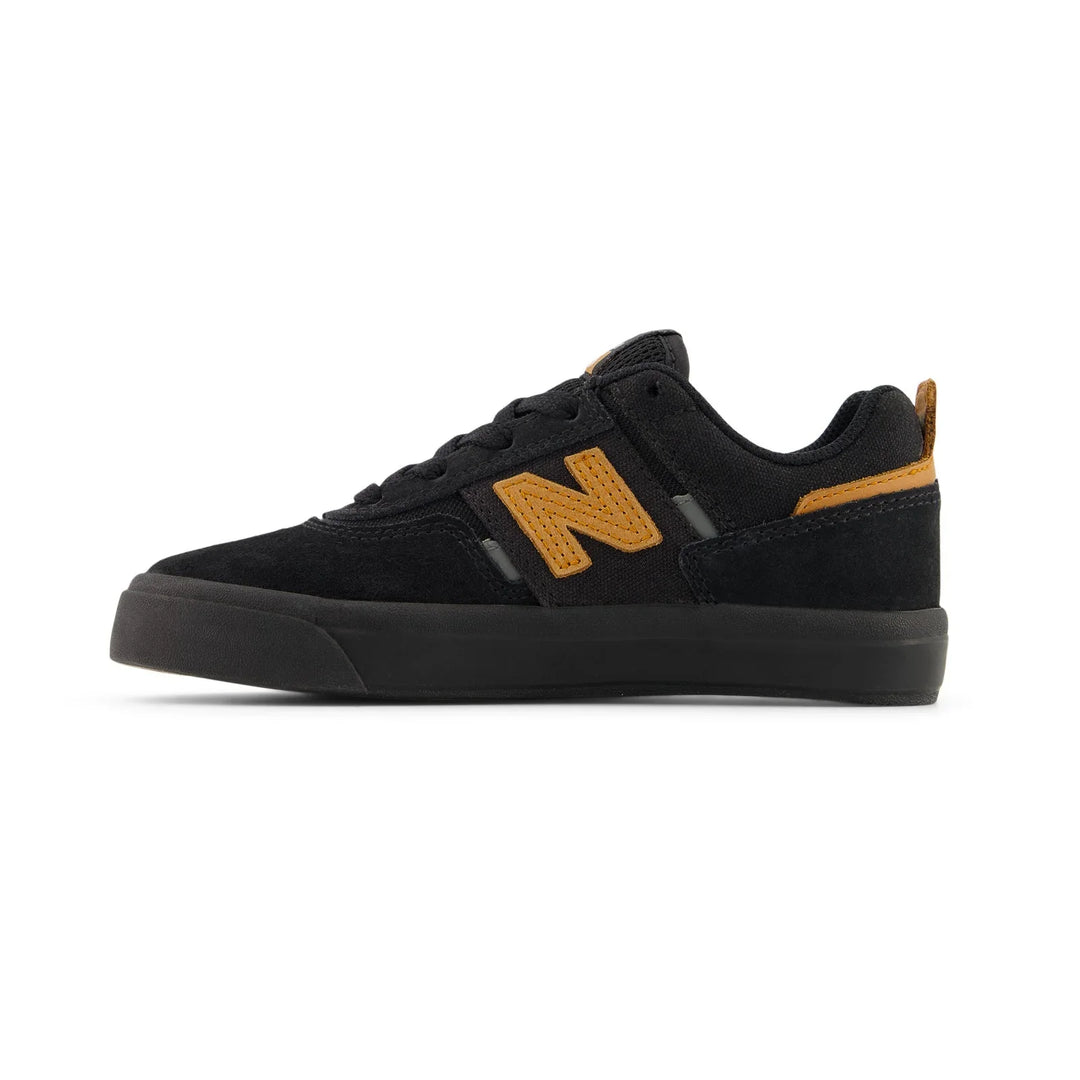 NEW BALANCE NUMERIC Youth Foy 306 Black/Brown Skateboard Shoes