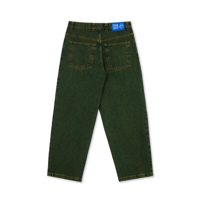 POLAR Big Boy Jeans Chartreuse/Blue - Impact Skate