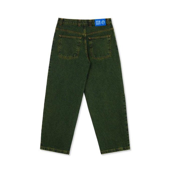 POLAR Big Boy Jeans Chartreuse/Blue - Impact Skate