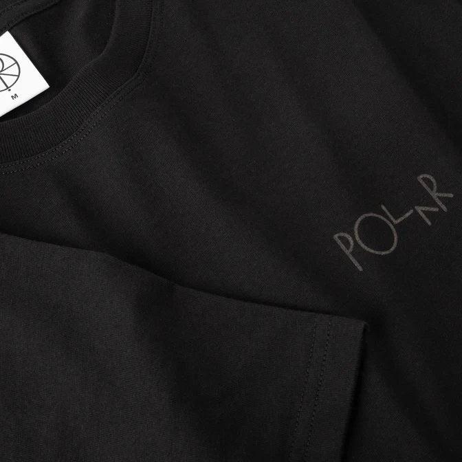 POLAR Steve Tee Black - Impact Skate