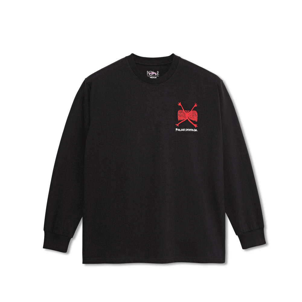 POLAR Welcome To The New Age Longsleeve Black - Impact Skate