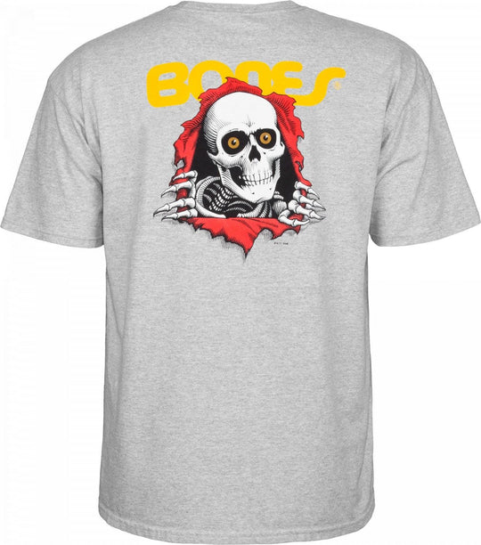 POWELL PERALTA Ripper Tee Sport Grey - Impact Skate