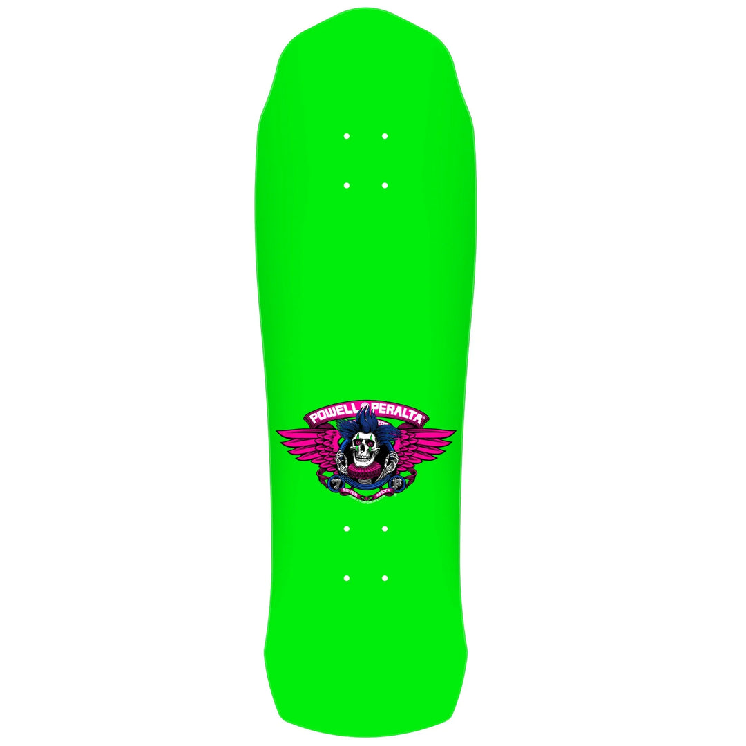 POWELL PERALTA Hiett Skull Green Deck 9.5