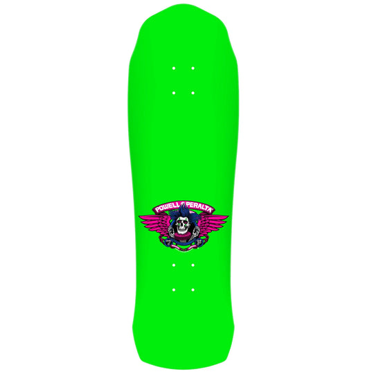 POWELL PERALTA Hiett Skull Green Deck 9.5