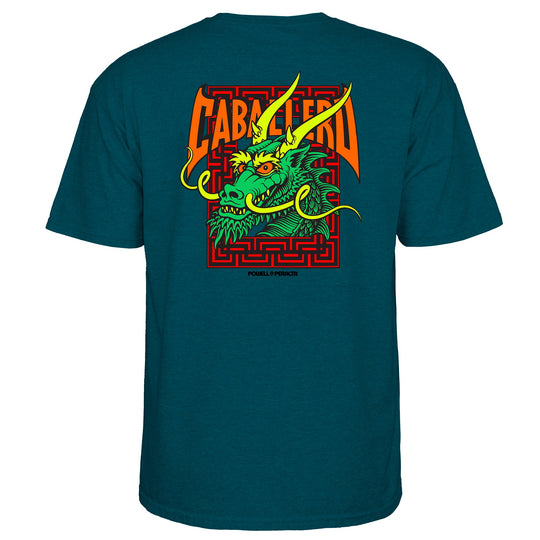 POWELL PERALTA Caballero Street Dragon Tee Teal