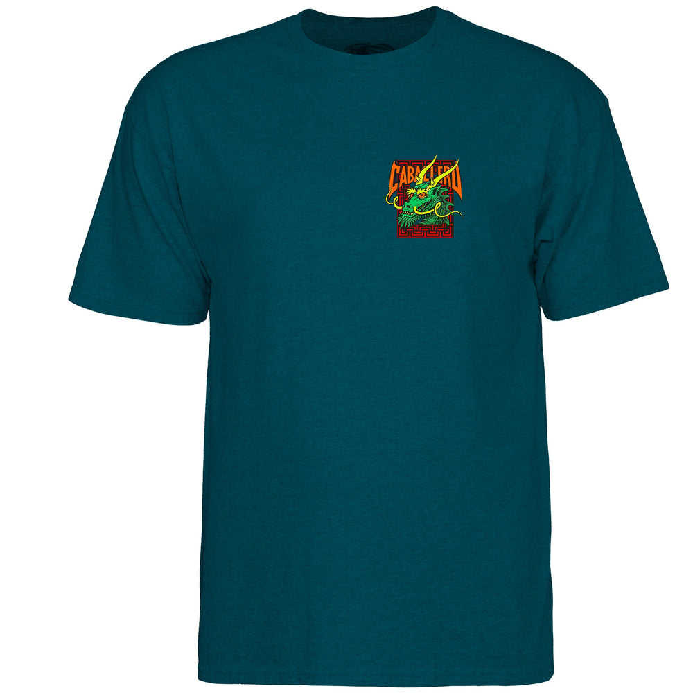 POWELL PERALTA Caballero Street Dragon Tee Teal